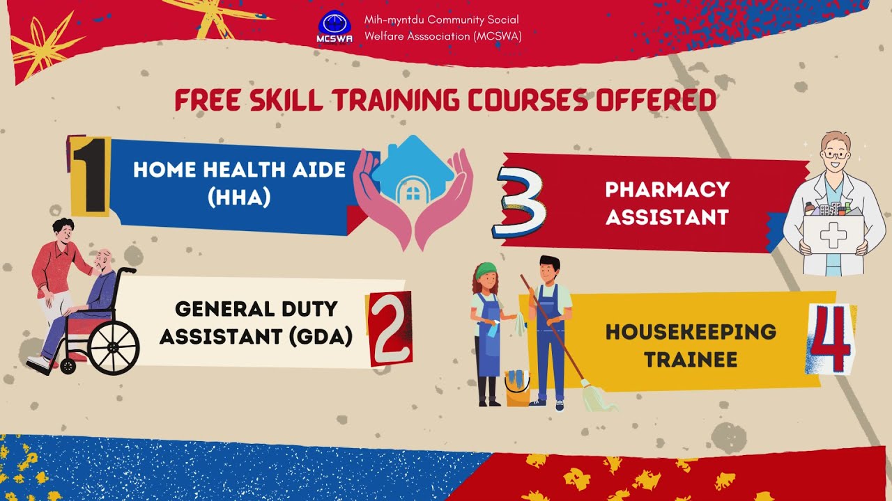 Wan cha ka MCSWA Skill Training Centre yow yoh phi yei sikai wa boon jait