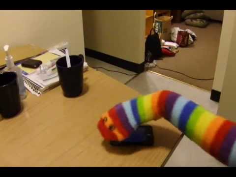 Sock Puppets in 20 seconds or less -- "No Friends"