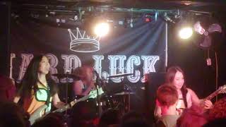 Shonen Knife:  Konnichiwa / Lazybone / Twist Barbie, live @Hard Luck Bar, Toronto. Sept 24, 19