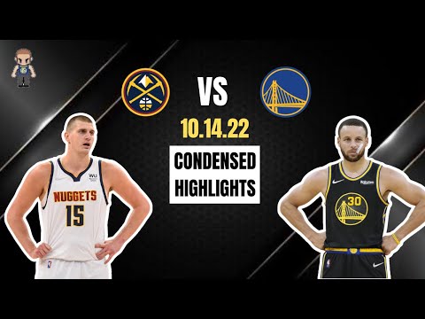 Nuggets Vs Warriors Condensed Highlights! | 10.14.22 |