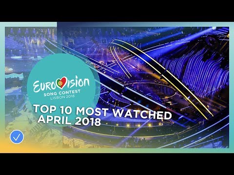TOP 10: Most watched in April 2018 - Eurovision Song Contest