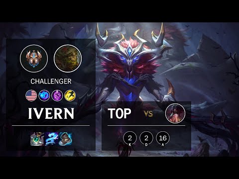 Ivern Top vs Akali - NA Challenger Patch 11.2