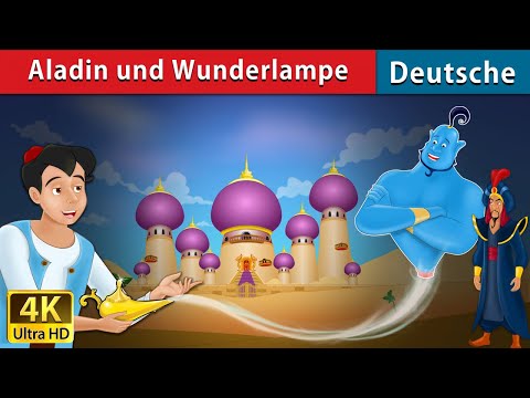 Aladin und Wunderlampe | Aladdin and Magic Lamp in German  | @GermanFairyTales