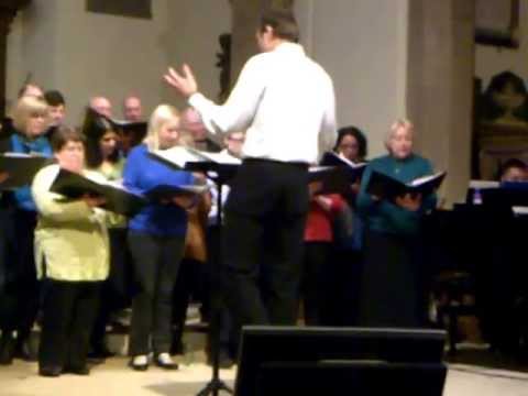 Waltham  Forest Community Choir Spring concert - Bridge over troubled Water 18th March 2013 7/7