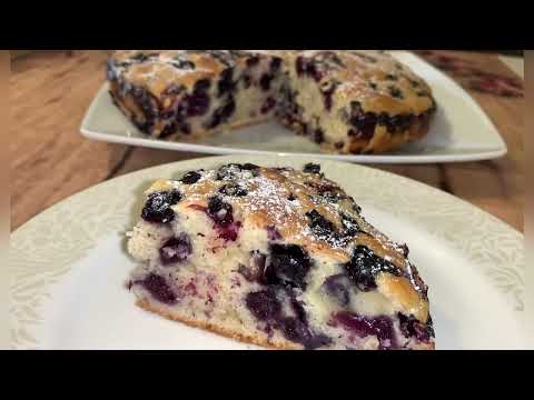 Easiest Fresh Blueberry Cake Recipe / Kek i shpejt me boronica, shkrihet në gojë😋