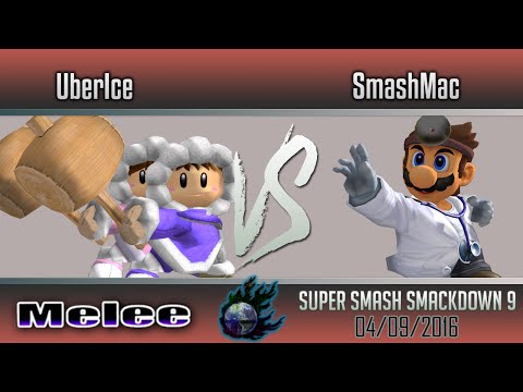Super Smash Smackdown 9 - UberIce vs. SmashMac - Melee Singles Winners Semis