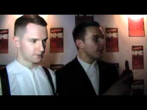 EF On the Spot - Hurts - NME Awards 2011