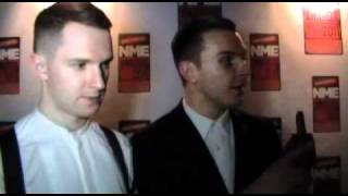 EF On the Spot - Hurts - NME Awards 2011