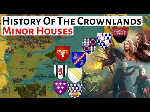 The Minor Houses Of The Crownlands | House Of The Dragon History & Lore | Game Of Thrones