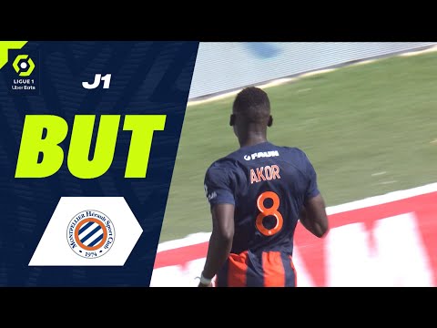 But Akor Jerome ADAMS (58' - MHSC) MONTPELLIER HÉRAULT SC - HAVRE AC (2-2) 23/24
