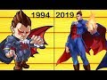 Evolution Of DEMITRI Darkstalkers Street Fighter 1994 To 2019