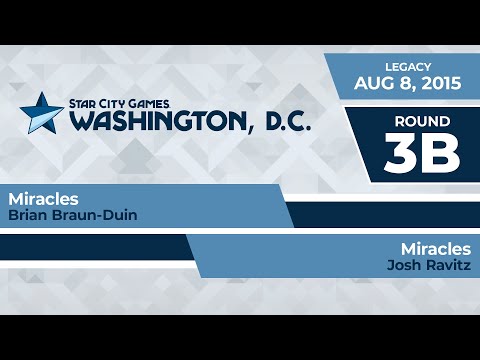 SCGDC: Round 3b - Brian Braun-Duin vs Josh Ravitz | Legacy