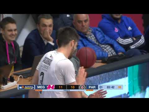 AdmiralBet ABA League 2021/22, Round 26 match: Mega Mozzart - Partizan NIS (10.4.2022)