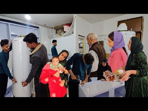 Nomadic Life: Nomadic Kitchen Installation 🏠| Nomadic Family Daily Life🏔️