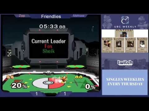 Melee's Most Wanted Zipp vs Metroxe Pool B1