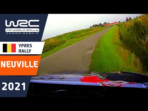 Renties Ypres Rally Belgium 2021:  FASTEST in SHAKEDOWN  : Thierry Neuville Onboard