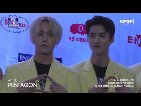 170707 PENTAGON 펜타곤 at PRESSCON – SUPER POP CONCERT 2017