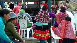 An evening of traditional Peruvian music in Ollantaytambo, Peru