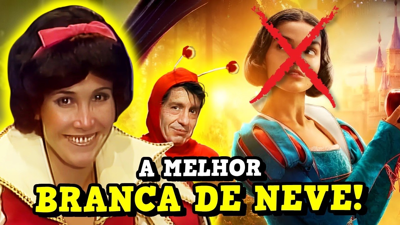 A Branca de Neve do CHAPOLIN é a MELHOR VERSÃO e POSSO PROVAR!