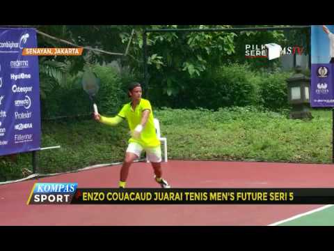 Enzo Couacaud Juara Tenis Men's Future Seri 5