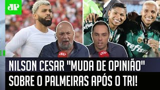 ‘Você achava que o Flamengo seria campeão, e agora diz isso do Palmeiras?’: Nilson Cesar ouve a real