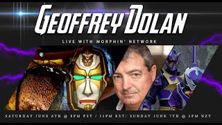 Geoffrey Dolan (Power Rangers Veteran Voice Actor) Live Stream Interview video
