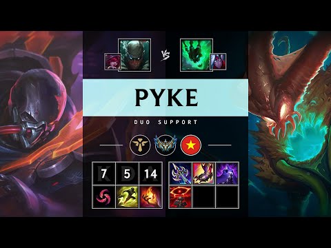Pyke Support vs Thresh - VN Challenger Patch 25.13