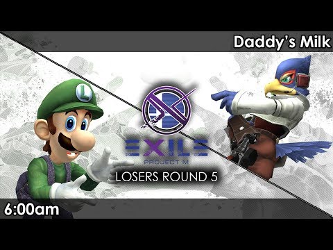 Project M: 6:00am (Luigi) V Daddy's Milk (Falco) - Exile 97 Tournament SSBPM
