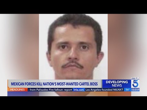 Mexico kills nation's most-wanted cartel boss