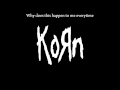 KoRn - Deep Inside Lyrics 