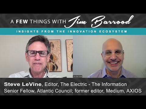 #128 Steve LeVine talks about the state of the EV and battery ...