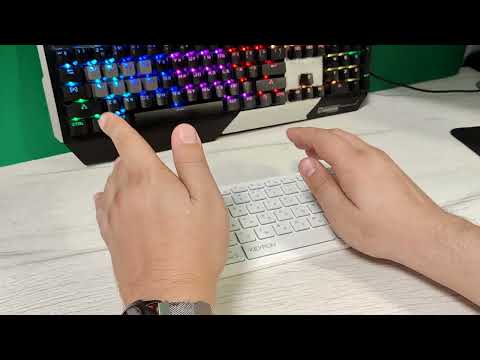 Краткий обзор беспроводной клавиатуры Keyron Grus