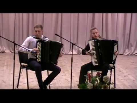 V. Semyonov. Balkan rapsody - Andrey Zhukovski and Alexandra Tuzhikova