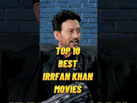 TOP 10 BEST IRRFAN KHAN MOVIES | BEST MOVIES OF IRFAN KHAN | #shorts #bollywood #irfan #top10 #short