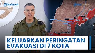 Israel Keluarkan Peringatan Evakuasi di 7 Kota Dekat Zona Penyangga di Wilayah Lebanon Selatan