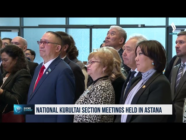 Astana’da Milli Kurultay’ın bölüm toplantıları düzenlendi