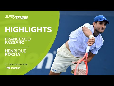 Francesco Passaro vs Henrique Rocha | Highlights Qualificazioni US Open 2025