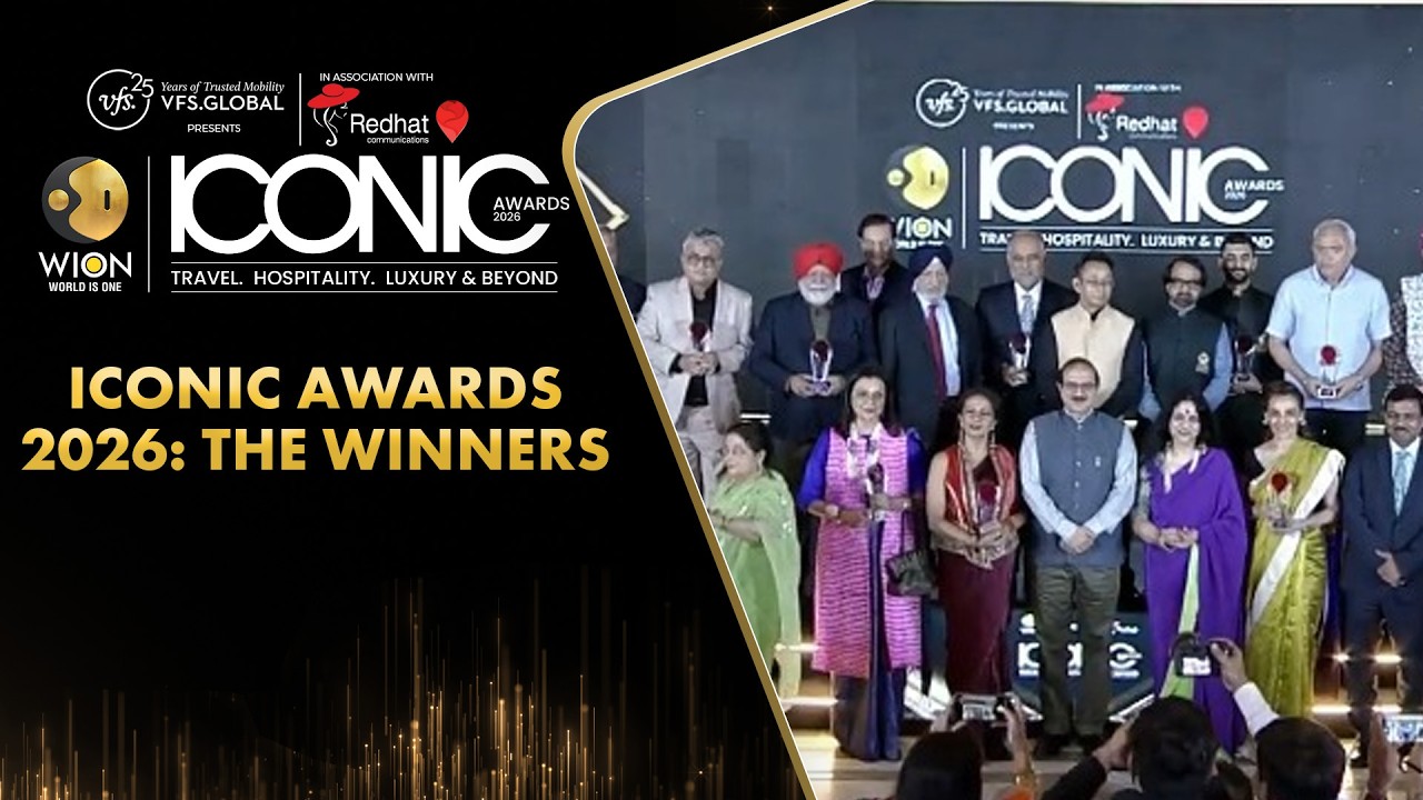 WION Iconic Awards 2026: Amaan Ali Bangash, Ayaan Ali Bangash Honoured
