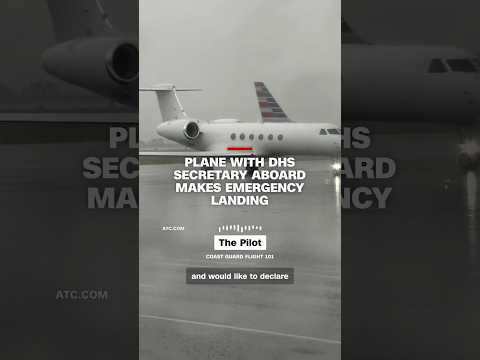Plane with DHS secretary aboard makes emergency landing