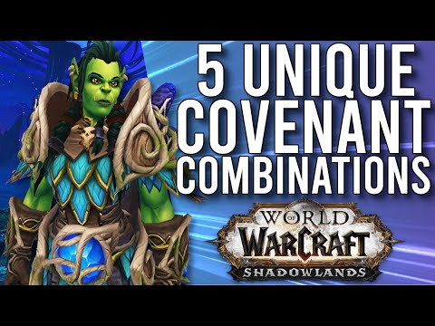 5 More UNIQUE Spec/Covenant Combinations In Shadowlands! -  WoW: Shadowlands 9.0