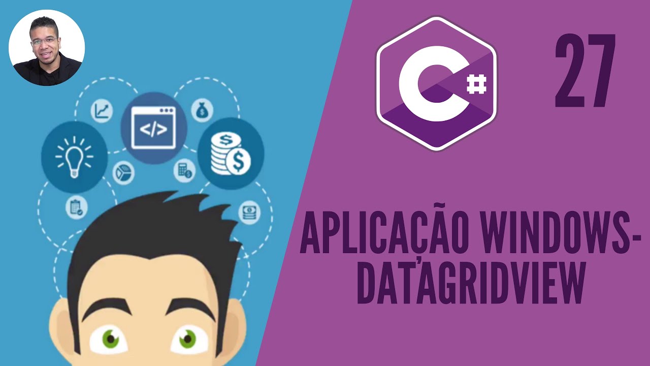 27 - (APLICAÇÃO WINDOWS - DATAGRIDVIEW) - C# - TORNE-SE UM PROGRAMADOR
