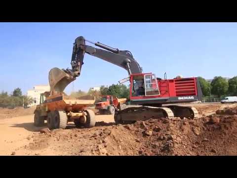 Demag H55 loading ADT´s