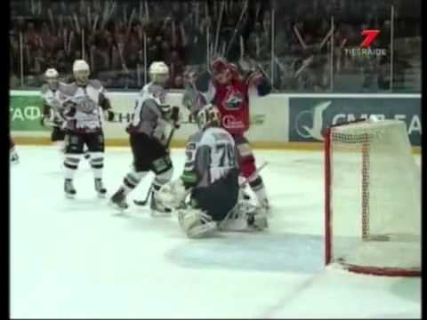 Dinamo Riga - Lokomotiv 5:3 10.03.2011; KHL play-off 1/4 game 2 full highlights