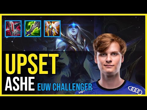 Upset - ASHE vs. LUCIAN Mid | EUW Challenger