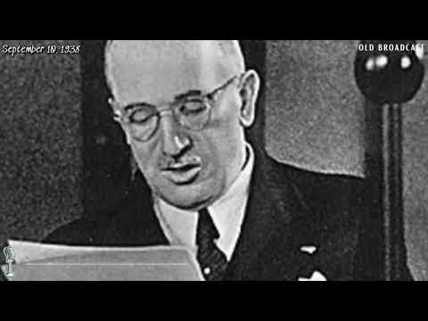 Czech President Edvard Beneš Prepares for War | September 10, 1938 Address