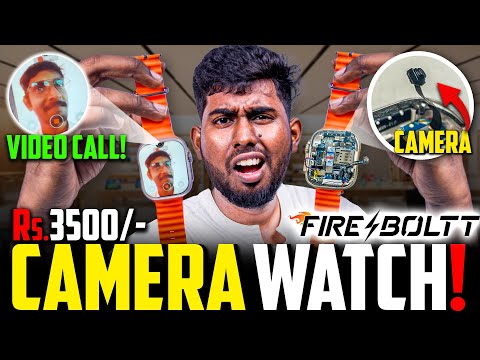 "Uruttu Camera Watch"💀 - Installing Camera in FireBoltt Watch 🩺 #firebolt #applewatcha