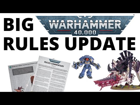 Some BIG Updates to Warhammer 40K's Core Rules - Fly Fixed, -1 Damage, Terrain + More