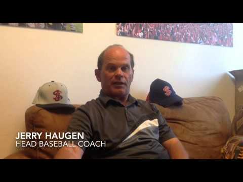 Interview w/SJU Baseball Coach Jerry Haugen - 2015 MIAC Touranment