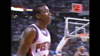 Isiah Thomas (1990 Finals MVP) - 23 Points, 11 assists, 7 rebounds in Game 2