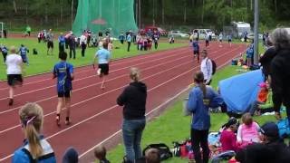 P15 4 x 100 m piirinmestaruusviestit 2016 Janakkala 28.5.2016